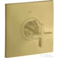 Hansgrohe AXOR Citterio Highlow falsík alatti termosztátos csaptelep,szálcsiszolt sárgaréz hatású 39716950 csaptelep