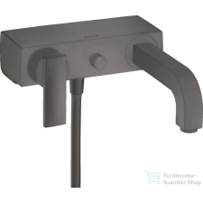 Hansgrohe AXOR CITTERIO kádtöltő csaptelep zuhanyszett nélkül,szálcsiszolt fekete króm 39400340 csaptelep