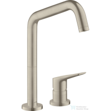 Hansgrohe AXOR Citterio M 2 üléses mosogató csaptelep DN15, szálcsiszolt nikkel 34820820 csaptelep