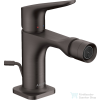 Hansgrohe AXOR Citterio M bidé csaptelep automata leeresztővel,szálcsiszolt fekete króm 34210340