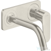 Hansgrohe AXOR Citterio M falsík alatti mosdó csaptelep 16,7 cm-es kifolyóval,rozsdamentes acél hatású 34112800