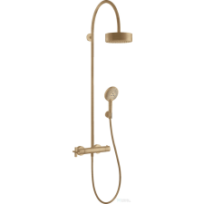 Hansgrohe AXOR CITTERIO Showerpipe termosztátos zuhanyrendszer,szálcsiszolt bronz 39670140 csaptelep