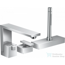 Hansgrohe AXOR EDGE 3 üléses kádtöltő csaptelep zuhanyszettel, króm 46430000 csaptelep