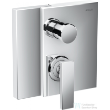 Hansgrohe AXOR EDGE Diamond Cut falsík alatti kád /zuhany csaptelep, króm 46451000 csaptelep