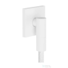 Hansgrohe AXOR FINE square gégecső csatlakozó, matt fehér 36738700