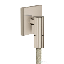Hansgrohe AXOR FINE square gégecső csatlakozó, szálcsiszolt nikkel 36738820 csaptelep