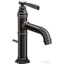 Hansgrohe AXOR MONTREUX 100 mosdó csaptelep automata leeresztővel,polírozott fekete króm 16515330 csaptelep