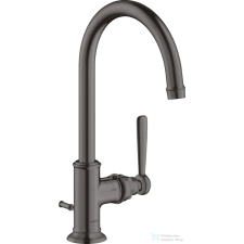 Hansgrohe AXOR MONTREUX 210 mosdó csaptelep automata leeresztővel,szálcsiszolt fekete króm 16517340 csaptelep
