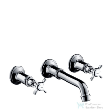 Hansgrohe Axor Montreux 3-lyukú mosdócsaptelep falsík alatti szereléshez DN15, króm 16532000 csaptelep