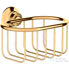 Hansgrohe AXOR MONTREUX fali szappantartótartó kosár,polírozott arany hatású 42065990 fürdőszoba kiegészítő