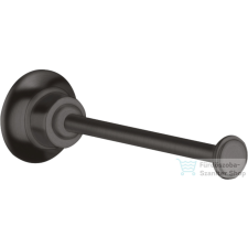 Hansgrohe AXOR MONTREUX fali wc papír tartó, szálcsiszolt fekete króm 42028340 fürdőszoba kiegészítő