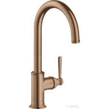 Hansgrohe Axor Montreux konyhai csaptelep, szálcsiszolt vörös arany hatású 16580310 csaptelep