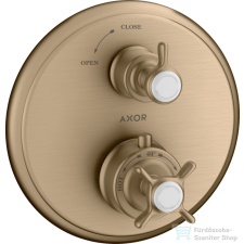 Hansgrohe Axor Montreux termosztátos falsík alatti kád/zuhany csaptelep,szálcsiszolt bronz 16800140 csaptelep