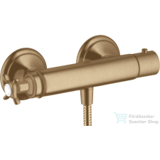 Hansgrohe Axor Montreux termosztátos zuhany csaptelep zuhanyszett nélkül,szálcsiszolt bronz 16261140 csaptelep