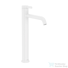 Hansgrohe AXOR ONE 260 magasított mosdócsaptelep nem zárható leeresztővel,matt fehér 48002700 csaptelep