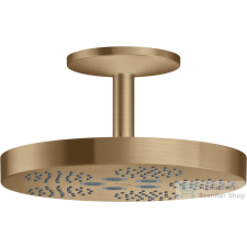 Hansgrohe AXOR ONE 280 fejzuhany mennyezeti zuhanykarral,1 jet,szálcsiszolt bronz 48493140 csaptelep