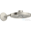 Hansgrohe AXOR ONE 280 fejzuhany zuhanykarral,2 jet,alaptest nélkül,rozsdamentes acél hatású 48492800