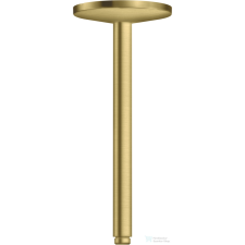 Hansgrohe AXOR ONE 30 cm-es mennyezeti zuhanykar,szálcsiszolt sárgaréz hatású 48495950 csaptelep