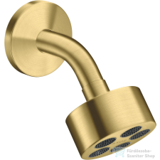 Hansgrohe AXOR ONE Ecosmart fejzuhany zuhanykarral,1 jet,szálcsiszolt sárgaréz hatású 48490950 csaptelep