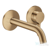 Hansgrohe AXOR ONE falsík alatti mosdó csaptelep 16 cm-es kifolyóval, szálcsiszolt bronz 48170140