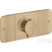 Hansgrohe AXOR ONE termosztátos falsík alatti kád /zuhany csaptelep,szálcsiszolt bronz 45712140 csaptelep