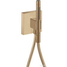 Hansgrohe Axor ShowerCollection Porter gégecső csatlakozós zuhanytartó zuhanyszettel,szálcsiszolt bronz 12626140 csaptelep
