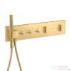 Hansgrohe AXOR SHOWERCOMPOSITION 3 utas termosztátos falsík alatti kád /zuhany csaptelep,szálcsiszolt arany hatású 12572250
