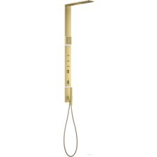 Hansgrohe AXOR SHOWERCOMPOSITION termosztátos zuhanyrendszer vállzuhannyal,szálcsiszolt sárgaréz hatású 12595950 csaptelep
