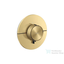Hansgrohe AXOR SHOWERSELECT ID Round falsík alatti termosztát, szálcsiszolt arany hatású 36759250 csaptelep