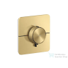 Hansgrohe AXOR SHOWERSELECT ID Softsquare falsík alatti termosztát, szálcsiszolt arany hatású 36775250
