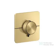 Hansgrohe AXOR SHOWERSELECT ID Softsquare falsík alatti termosztát, szálcsiszolt arany hatású 36775250 csaptelep