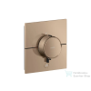Hansgrohe AXOR SHOWERSELECT ID Square Highflow, 1 fogyasztó+1 funkciós falsík alatti termosztátos csaptelep, polírozott vörös arany hatású 36777300