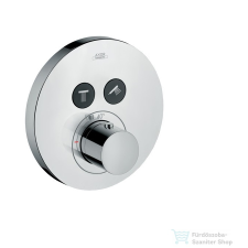 Hansgrohe Axor ShowerSelect Round falsík alatti termosztátos csaptelep 2 fogyasztóhoz 36723000 csaptelep