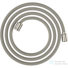 Hansgrohe AXOR SHOWERSOLUTION 200 cm-es textilszálas zuhanycső,rozsdamentes acél hatású 28290800 csaptelep