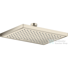 Hansgrohe AXOR SHOWERSOLUTIONS 24,5x18,5 cm-es fejzuhany, szálcsiszolt nikkel 35373820 csaptelep
