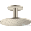 Hansgrohe AXOR SHOWERSOLUTIONS fejzuhany 300 2 jet mennyezeti csatlakozással,szálcsiszolt nikkel 35304820