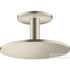 Hansgrohe AXOR SHOWERSOLUTIONS fejzuhany 300 2 jet mennyezeti csatlakozással,szálcsiszolt nikkel 35304820 csaptelep