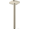 Hansgrohe AXOR SHOWERSOLUTIONS Softsquare 30 cm-es mennyezeti zuhanykar, szálcsiszolt nikkel 26966820
