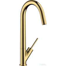 Hansgrohe AXOR STARCK egykaros mosogató csaptelep DN15, polírozott arany hatású 10822990 csaptelep