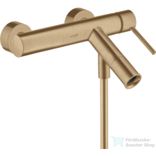 Hansgrohe AXOR STARCK kádtöltő csaptelep zuhanyszett nélkül, szálcsiszolt bronz 10411140 csaptelep