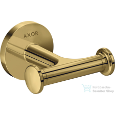 Hansgrohe AXOR UNIVERSAL CIRCULAR dupla akasztó,polírozott arany hatású 42812990 fürdőszoba kiegészítő