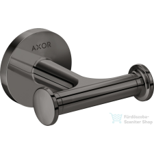 Hansgrohe AXOR UNIVERSAL CIRCULAR dupla akasztó,polírozott fekete króm 42812330 fürdőszoba kiegészítő