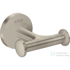 Hansgrohe AXOR UNIVERSAL CIRCULAR dupla akasztó,szálcsiszolt nikkel 42812820 fürdőszoba kiegészítő
