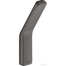Hansgrohe AXOR UNIVERSAL SOFTSQUARE akasztó,szálcsiszolt fekete króm 42801340 fürdőszoba kiegészítő