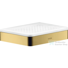 Hansgrohe AXOR UNIVERSAL SOFTSQUARE fali szappantartó,polírozott arany hatású 42803990 fürdőszoba kiegészítő