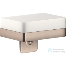 Hansgrohe AXOR UNIVERSAL SOFTSQUARE folyékonyszappan-adagoló,szálcsiszolt nikkel 42819820 fürdőszoba kiegészítő