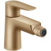 Hansgrohe Bidé csaptelep, leeresztőszeleppel,Talis E szálcsiszolt bronz,Hansgrohe