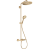 Hansgrohe Croma Select S280 Zuhanyrendszer S120 szálcsiszolt bronz