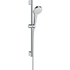 Hansgrohe Croma Select S Vario zuhanykészlet 65 cm zuhanyrúddal fehér/króm