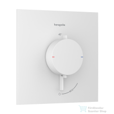 Hansgrohe ECOSTAT Comfort E falsík alatti kád/zuhany csaptelep, matt fehér 33710700 csaptelep